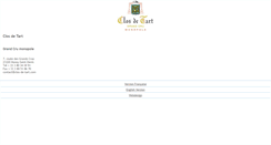 Desktop Screenshot of clos-de-tart.com